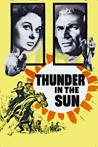 Thunder in the Sun movie poster