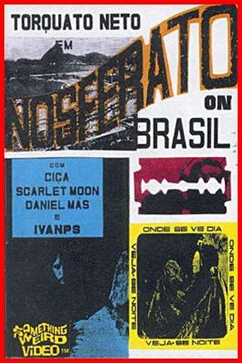 Nosferato in Brazil movie poster