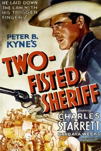 Two-Fisted Sheriff movie poster