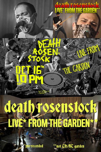 Jeff Rosenstock: LIVE* FROM THE GARDEN** movie poster