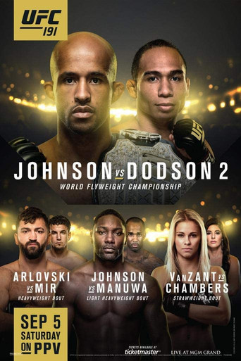 UFC 191: Johnson vs. Dodson 2 movie poster