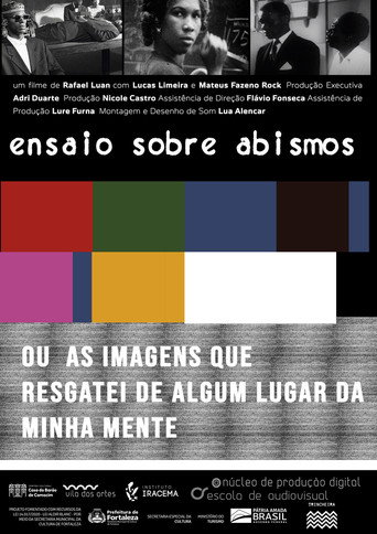 Ensaio sobre abismos ou as imagens que resgatei de algum lugar da minha mente movie poster