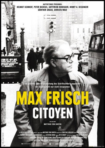 Max Frisch, Citoyen movie poster