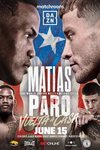 Subriel Matias vs. Liam Paro movie poster