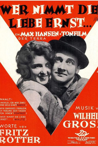 Who Takes Love Seriously? movie poster