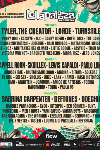 MARINA: Lollapalooza Argentina movie poster