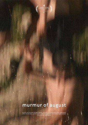 Murmer of August movie poster