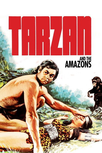 Tarzan and the Amazons movie poster