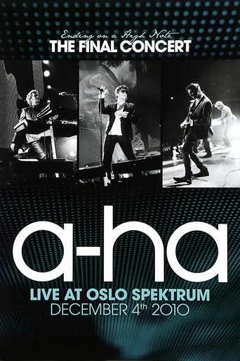 a-ha: Ending on a High Note - The Final Concert movie poster