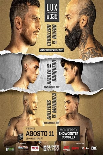 LUX Fight League 35 movie poster