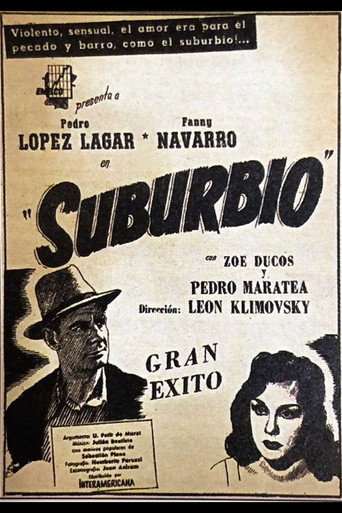 Suburbio movie poster