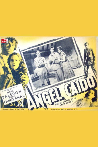 El ángel caído movie poster