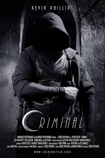 Criminal movie poster