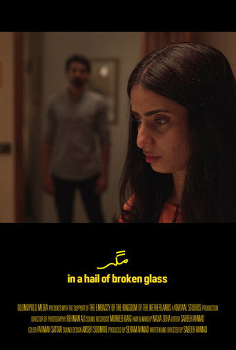 In a Hail of Broken Glass movie poster