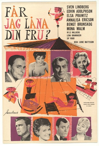 Får jag låna din fru? movie poster