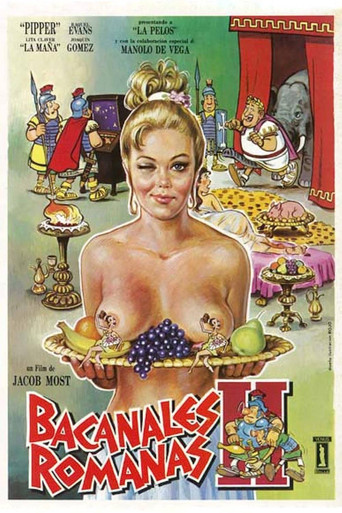 Bacanales romanas, II Parte movie poster