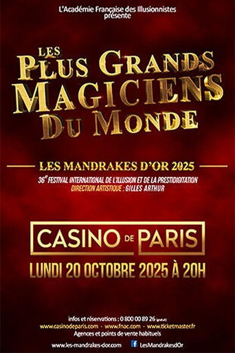 Les plus grands magiciens du monde - Les Mandrakes d'Or 2025 movie poster