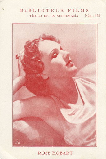 Rose Hobart movie poster