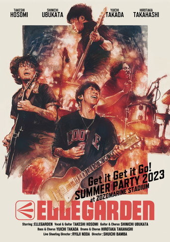 ELLEGARDEN「Get it Get it Go! SUMMER PARTY 2023」 movie poster