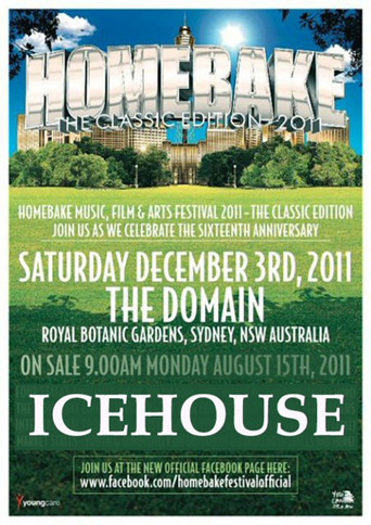 Icehouse Plays Homebake movie poster