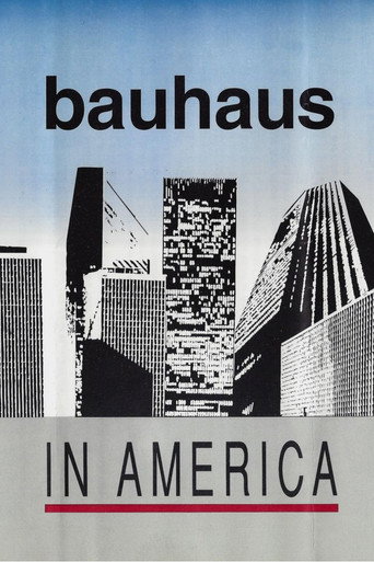 Bauhaus in America movie poster