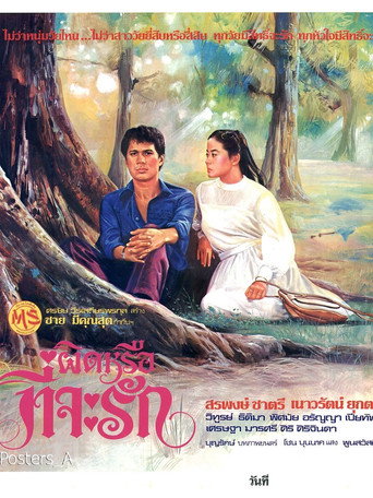 ผิดหรือที่จะรัก movie poster
