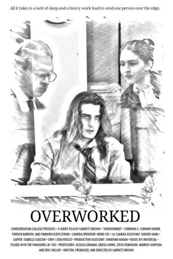 Overworked movie poster
