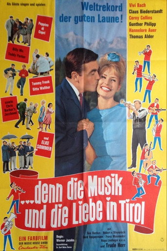 … denn die Musik und die Liebe in Tirol movie poster