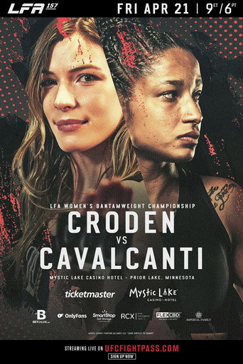 LFA 157: Croden vs. Cavalcanti movie poster