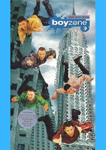 Boyzone: Said and Done movie poster