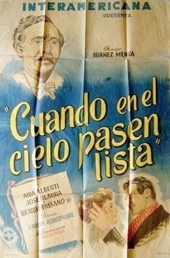 Cuando en el cielo pasen lista movie poster