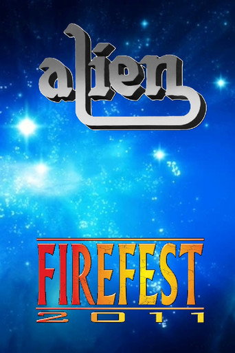 Alien live at Firefest VIII movie poster