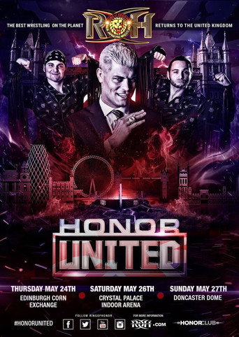 ROH: Honor United - London movie poster