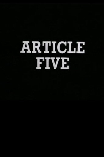 Article Five movie poster
