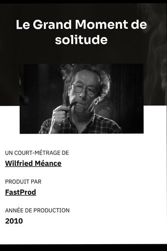 Le grand moment de solitude movie poster