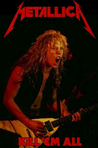 Metallica - Kill 'Em All in Chicago 1983 movie poster