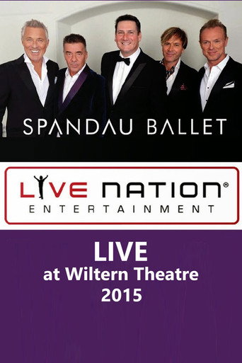 Spandau Ballet - LIVE at Wiltern Theatre movie poster