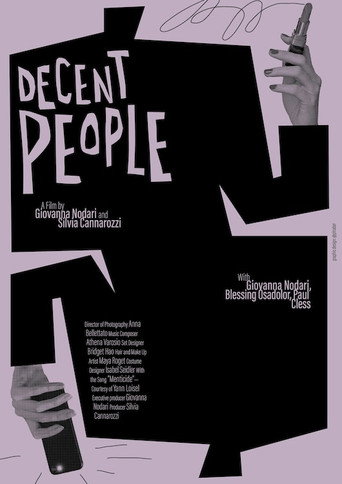 Decent People movie poster
