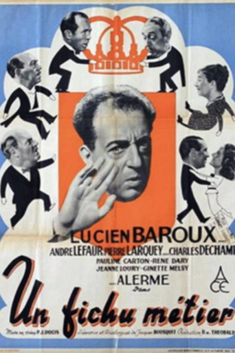 Un fichu métier movie poster