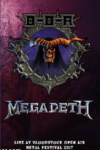 Megadeth Bloodstock 2017 movie poster
