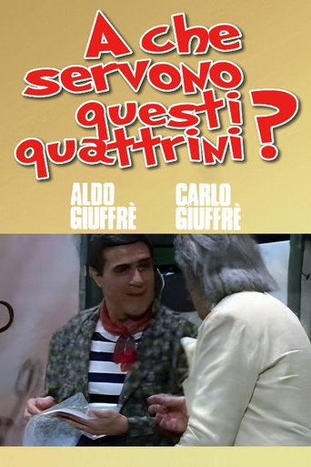 A che servono questi quattrini? movie poster