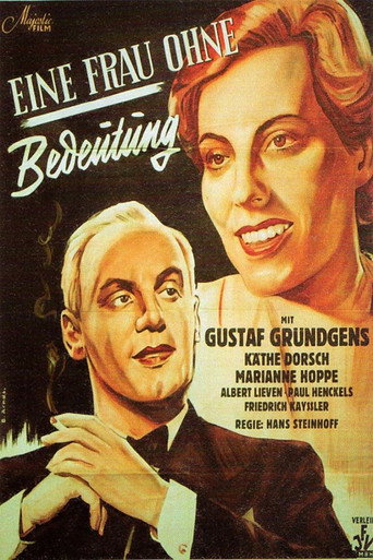 A Woman of No Importance movie poster