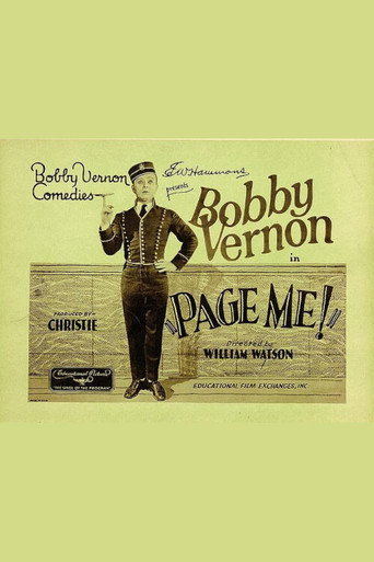 Page Me movie poster