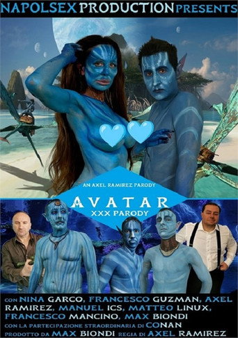 Avatar XXX Parody movie poster