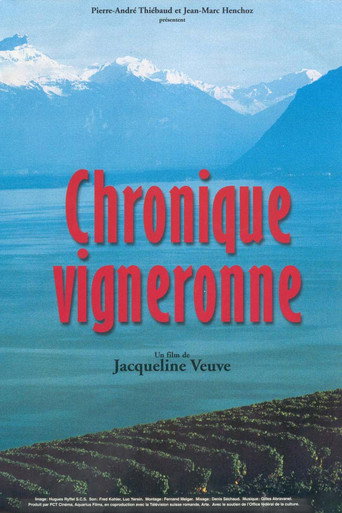 Chronique vigneronne movie poster
