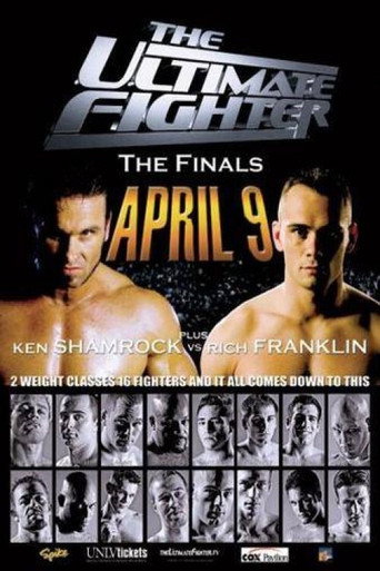 The Ultimate Fighter 1 Finale movie poster