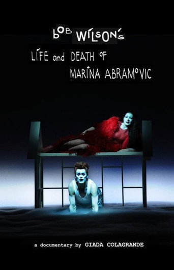 Bob Wilson's Life & Death of Marina Abramovic movie poster