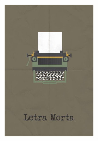 Letra Morta movie poster