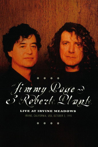 Jimmy Page and Robert Plant: Live at Irvine Meadows movie poster