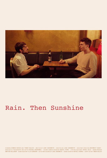 Rain. Then Sunshine movie poster